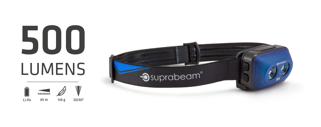 Suprabeam pannlampa S4 rechargeable