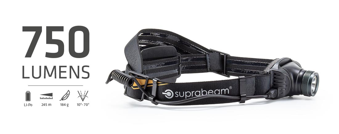 Suprabeam pannlampa V3pro rechargeable
