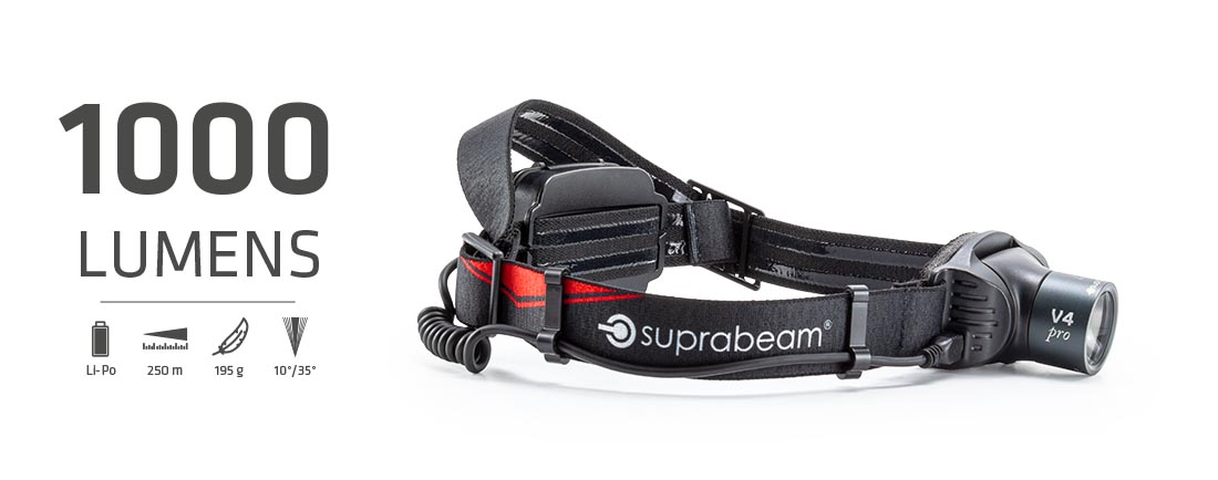 Suprabeam pannlampa V4pro rechargeable